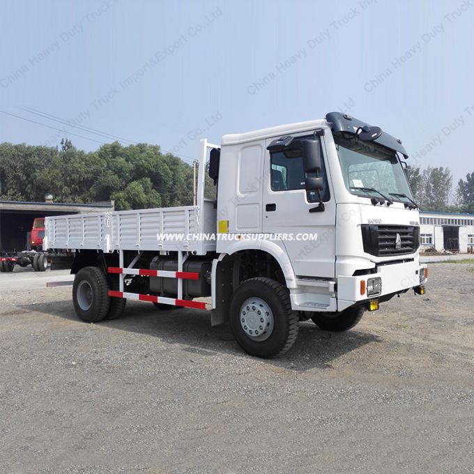 HOWO 2 Axles Light Truck 4*2 Van Cargo Truck 