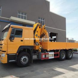 HOWO Truck 6*4 25tons Mounted Crane Truck Mounted Crane