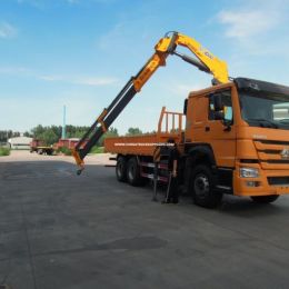 Sino Truck HOWO 6X4 25tons Truck Mounted Crane for Sale