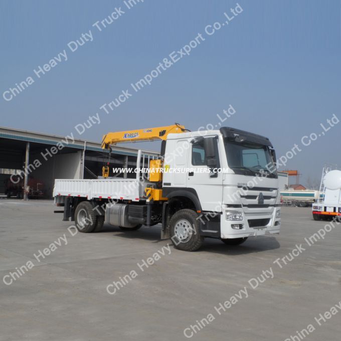 HOWO 4X2 12 Ton Truck Mounted Crane 