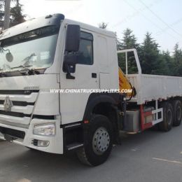 Sinotruk HOWO 6X4 25 Tons Loading Capacity Truck Mounted Crane