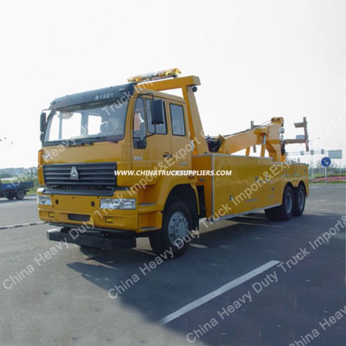 50t Sinotruk HOWO Truck 6X4 Road Wrecker 