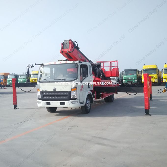 Sinotruk HOWO 4X2 Aerial Work Platform Truck 