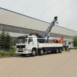 Sinotruck HOWO 8X4 40-60ton Heavy Towing Recovery Road Wrecker Truck