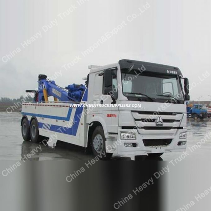 Sinotruk HOWO 6X4 15 Ton Heavy Duty Wrecker Truck 