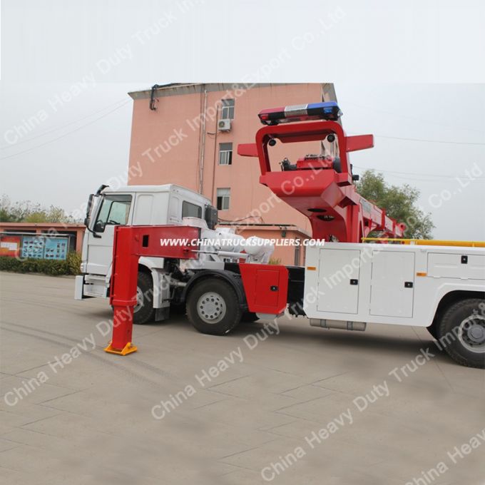 Recovery Road Heavy Duty 50t 8X4 Wrecker Truck 