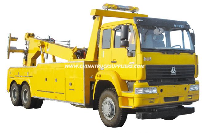 HOWO 6*4 50t Road Wrecker Truck Tow Truck 