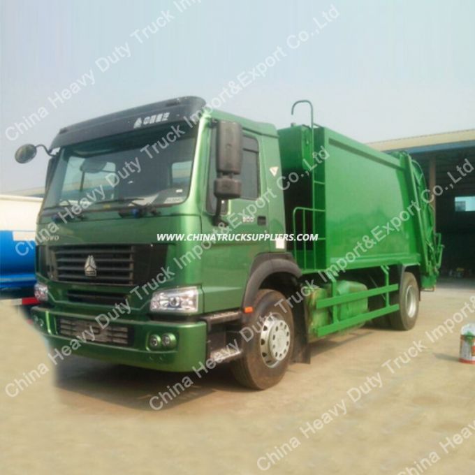 Sinotruk HOWO 4*2 266HP Garbage Compactor Truck 