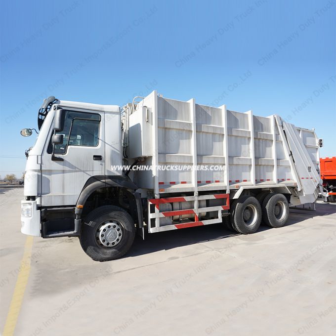 Compressor Garbage Compactor Truck of 15m3 Tank Size 