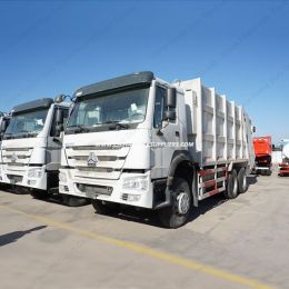 Sinotruk HOWO 6X4 18m3 Rear Loaded Compaction Garbage Truck