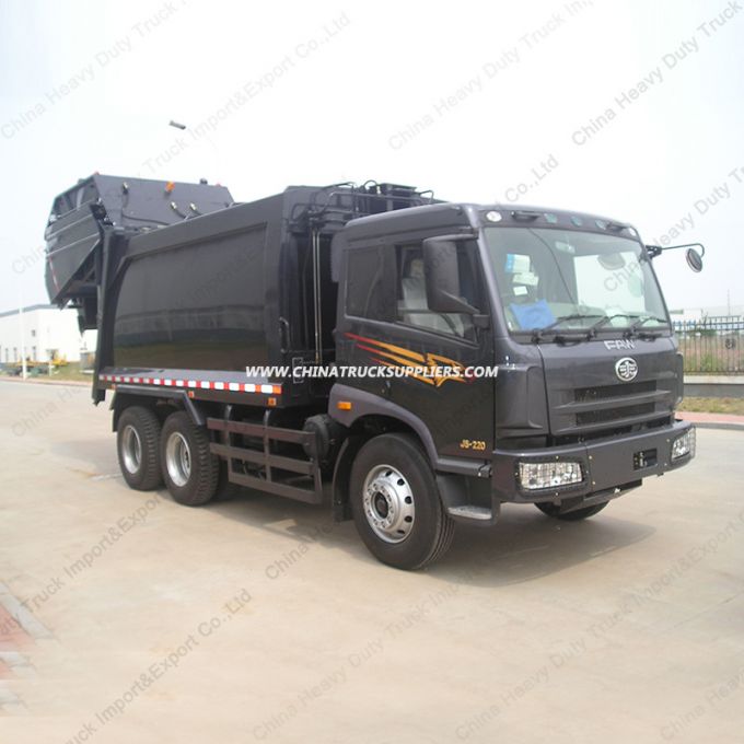 FAW J5m 6X4 Garbage Truck for Sale 