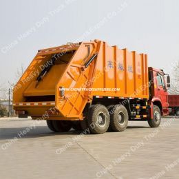 with 1 Year Warranty 6X4 HOWO 18m3 Compression Garbage Compactor Truck