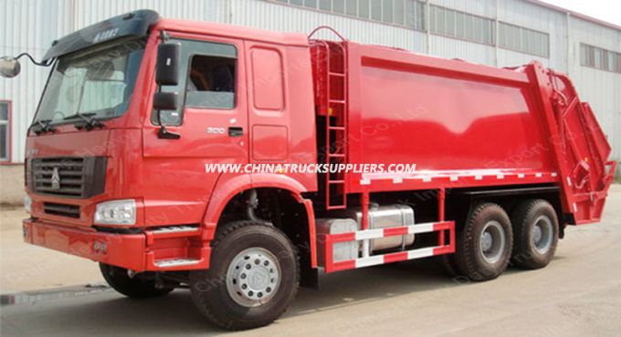 Sinotruk HOWO 12m3 Arm Roll Compactor Garbage Truck 
