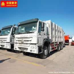 Cnhtc Trash Truck 12m3-18cbm Garbage Compactor Truck/Trucks for Sale