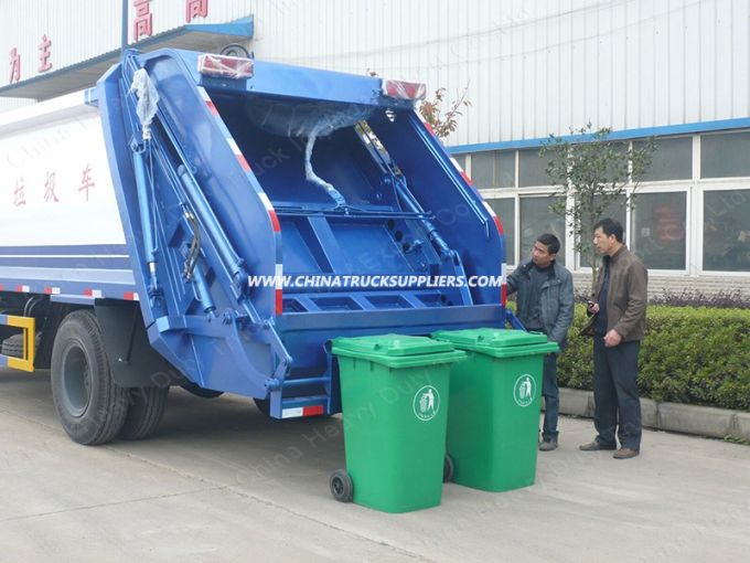 Sinotruk HOWO 4X2 8m3 Garbage Truck Images 1