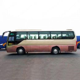 Large Passenger Bus Size Color Design 47 Seats White Bus