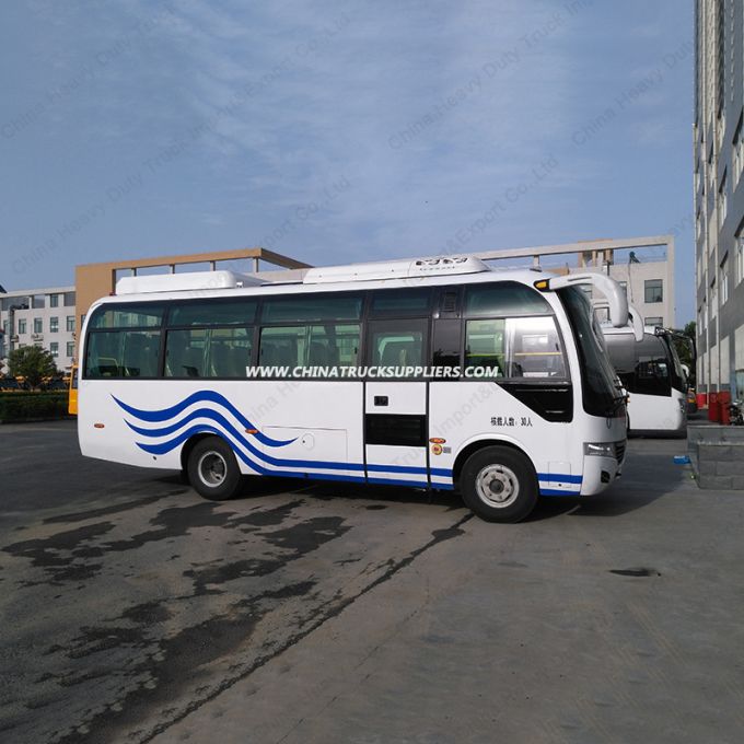 7.5m 31-35seats 140HP Tourist Bus Shuttle Bus 