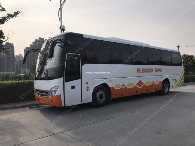 45-48seats 9.8m Front Engine Tourist Bus Coach Shuttle Bus 