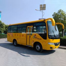 14-24seats 6.6m School Bus Shuttle Bus Diesel Rear Engine