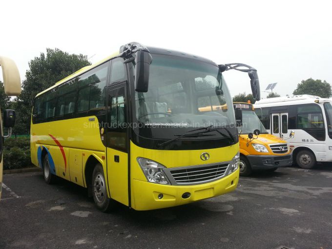 China Factory Sale 8m 35-39 Seats Bus with Diesel Engine 