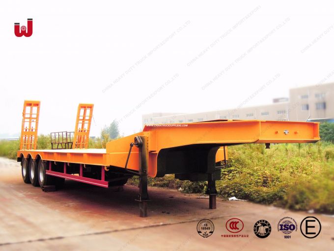 Sinotruk Flatbed Trailer Series/Flat Transport Semi-Trailer 