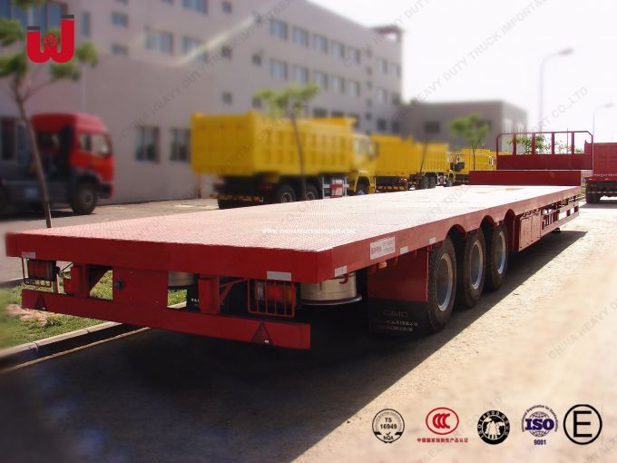 50-70 Tons Low Bed Semi-Trailer 