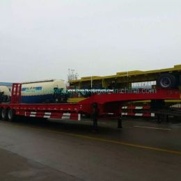 2015 Used 4 Axles Low Bed Semi-Trailer for Sale