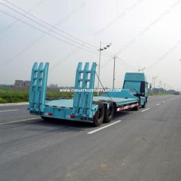 3 Axle 60ton 13m Low Bed Semi Trailer/Lowboy Semi Truck Trailer