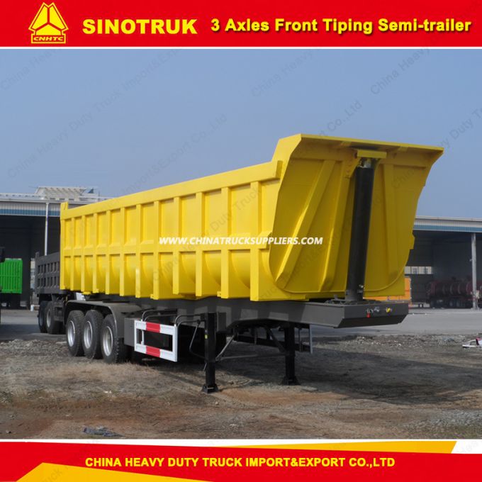 Sinotruck HOWO Dump Trailer Truck Semi Trailer with Top Quality 