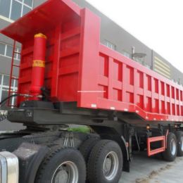 Fuwa Axle Sinotruk 28 Ton Dump Truck Semi Trailer Tipper Truck Semi Trailer