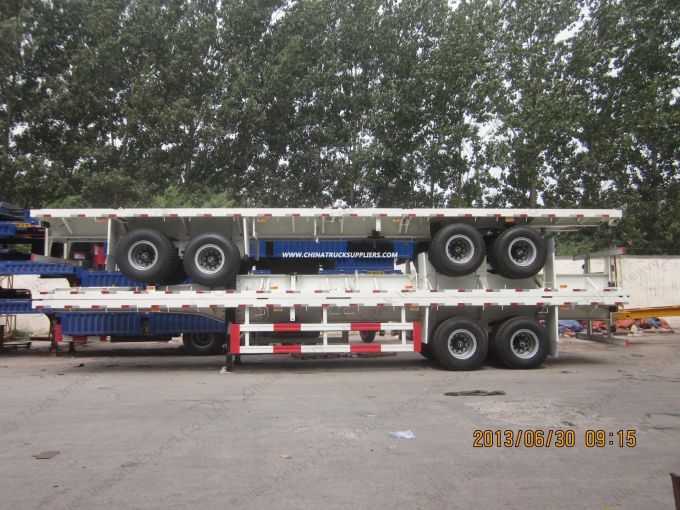 20feet 40FT Flatbed Container Semi Trailer for Sale 