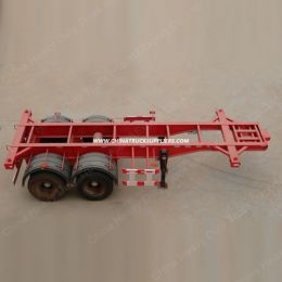 Hot Sale 20FT Skeleton Semi Trailer for Container