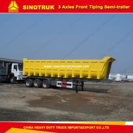 Sinotruk 60tons Truck Tipper/Dump 3 Axles Semi Trailer