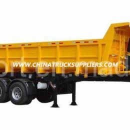 2 Axles Wanhua Dump Truck Trailer for Sale