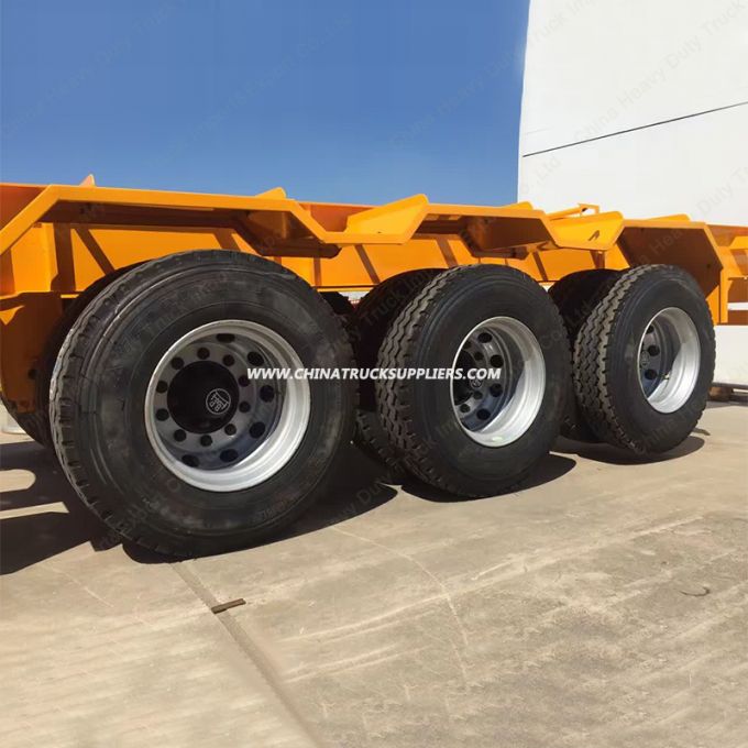 Best Quality Promotional Container Skeleton Semi Trailer for Sale 