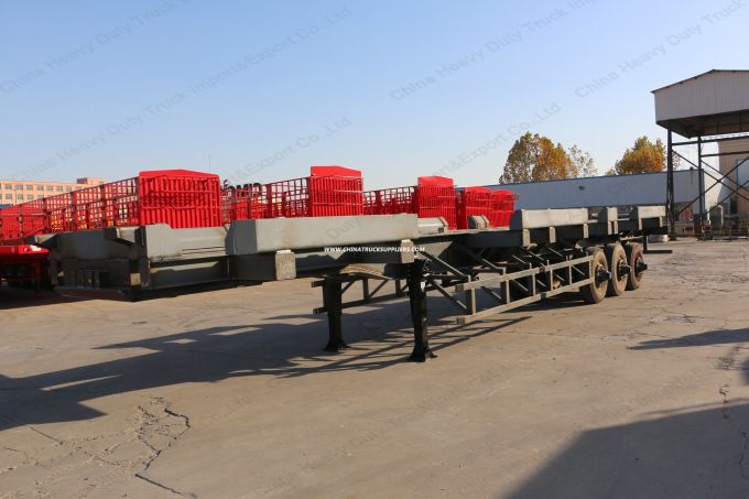 3 Axles Skeleton Semi Trailer Manufacturer 