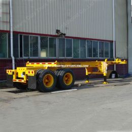 3 Axle 40FT Yard Skeletal Terminal Skeleton Semitrailer Terminal Skeletal Semitrailer Container Trai