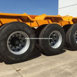 3 Axles 20FT 40FT 40t Container Semi-Trailer Skeleton Tractor Chassis Semi Truck Trailer