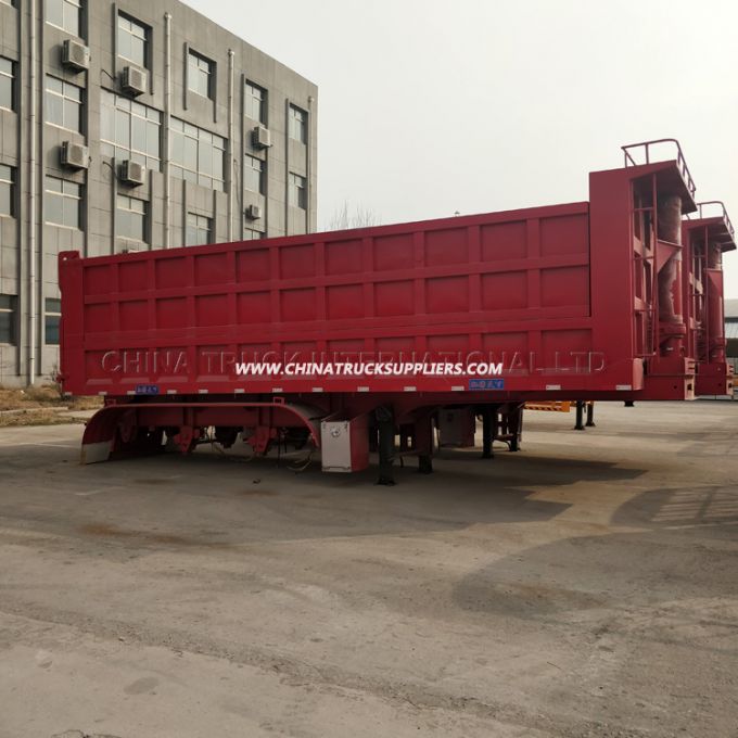 Container Transporter Flatbed Full Trailer 