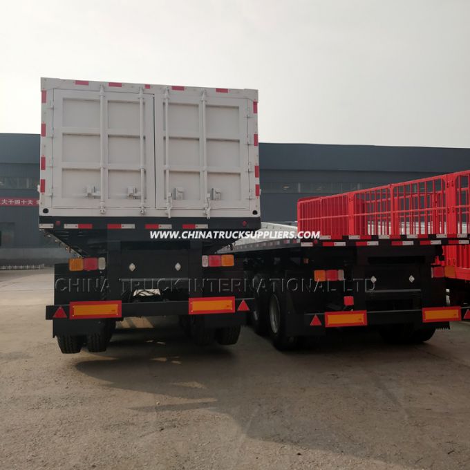 Low Price 40FT Skeleton Container Semi Trailer for Sale 