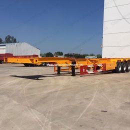 3 Axlesskeleton Container Semi Trailer for Sale