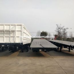 HOWO Sinotruk 3 Axles 40ton 40FT Container Skeleton Trailer