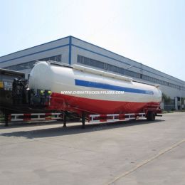 3 Axle 50m3 Bulk Cement Tanker Bulker Tank Semi Trailer with Bohai Air Compressor