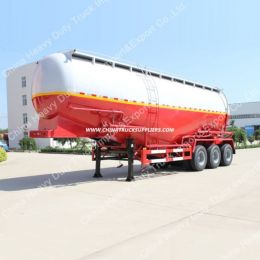 3 Axles 45m3 Bulk Cement Silo Tanker Semi Truck Trailer