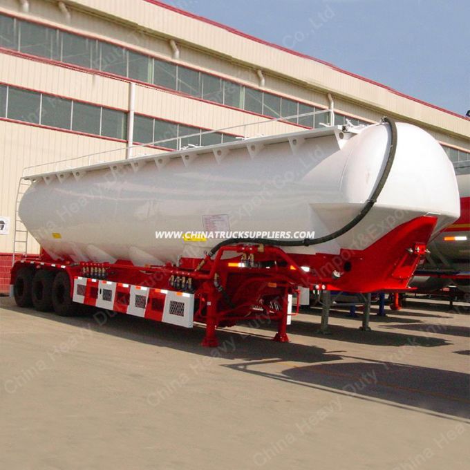 3 Alxe 40cbm 45 Cbm Bulk Cement Tanker Cement Bulker Tank Semi Trailer for Sale 