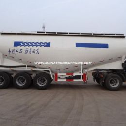 Three Axles 35 Cbm Bulk Cement Carrier Powder Material Semi-Trailer