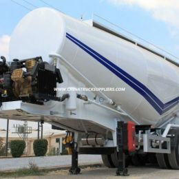 45cbm 3 Axles Bulk Cement Carrier Tanker Semi Trailer