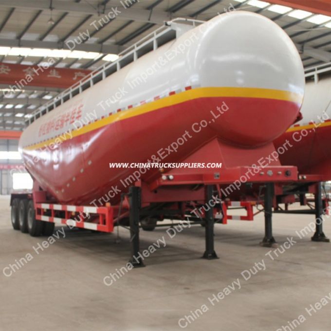 3 Axle Bulk Cement Semi Trailer/Bitumen Tanker with Tractor Low Price for Sale 