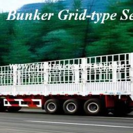 3 Axles Stake Fence Semi Truck Trailer for Cargo Transportation