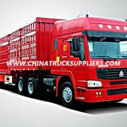 Heavy Duty Tri Axle Stake Fence Cargo Semi-Trailer Truck